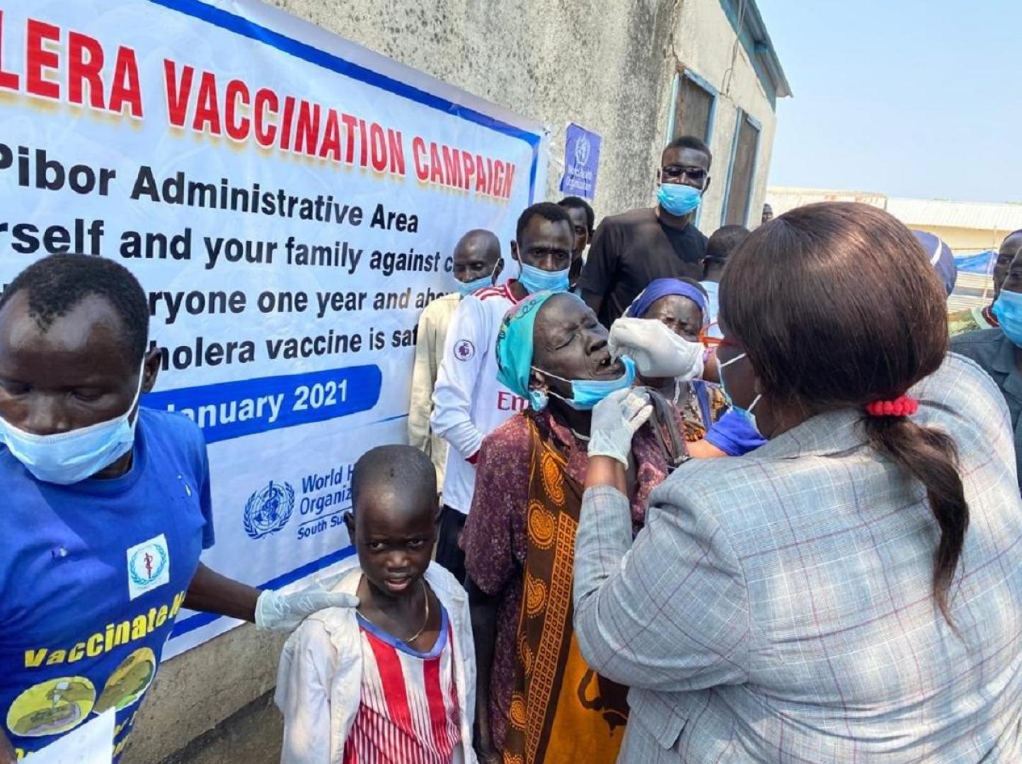 Cholera Vaccination  campaign kicks off in Pibor