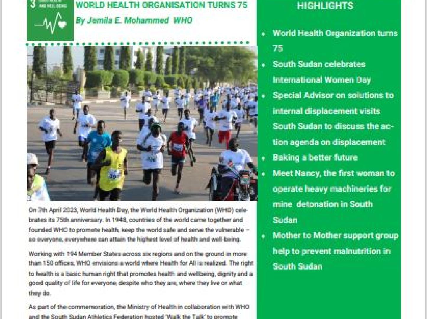 UNCT Newsletter, March-April