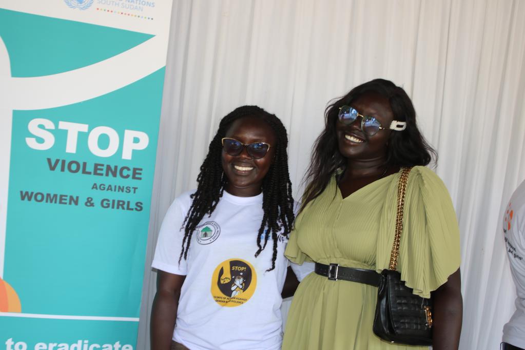 participants at the Launch of the 16 days of activism against GBV