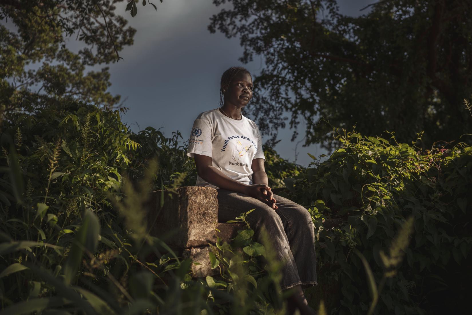 “‘Our generation has to make peace,’ says Lunia, a Youth Peace Ambassador in Malakal. Determined to rise above the ethnic divisions of the past, she works to unite South Sudan’s youth and build a future free from conflict.” Muse Mohammed/IOM