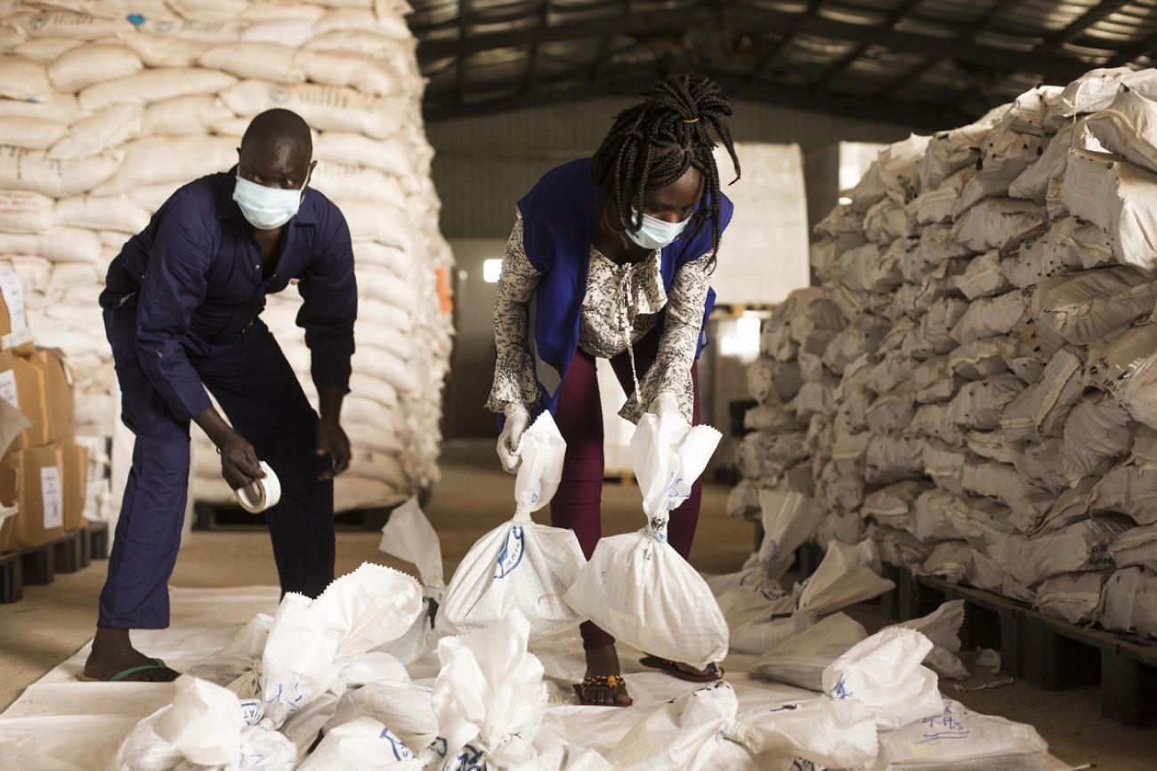 Rita, a former refugee, now works for FAO