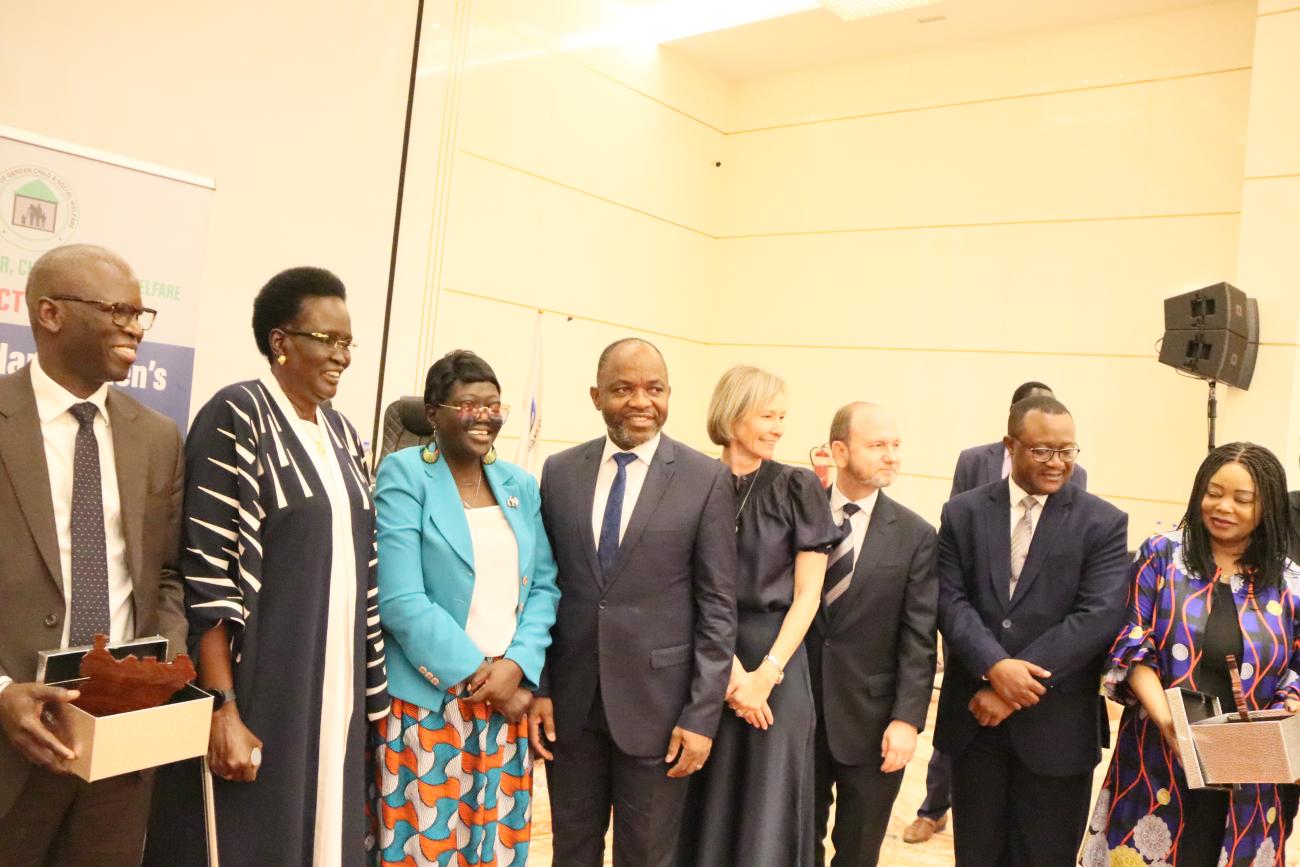 Dignitaries at the Launch of the New Women’s Social and Economic Empowerment project