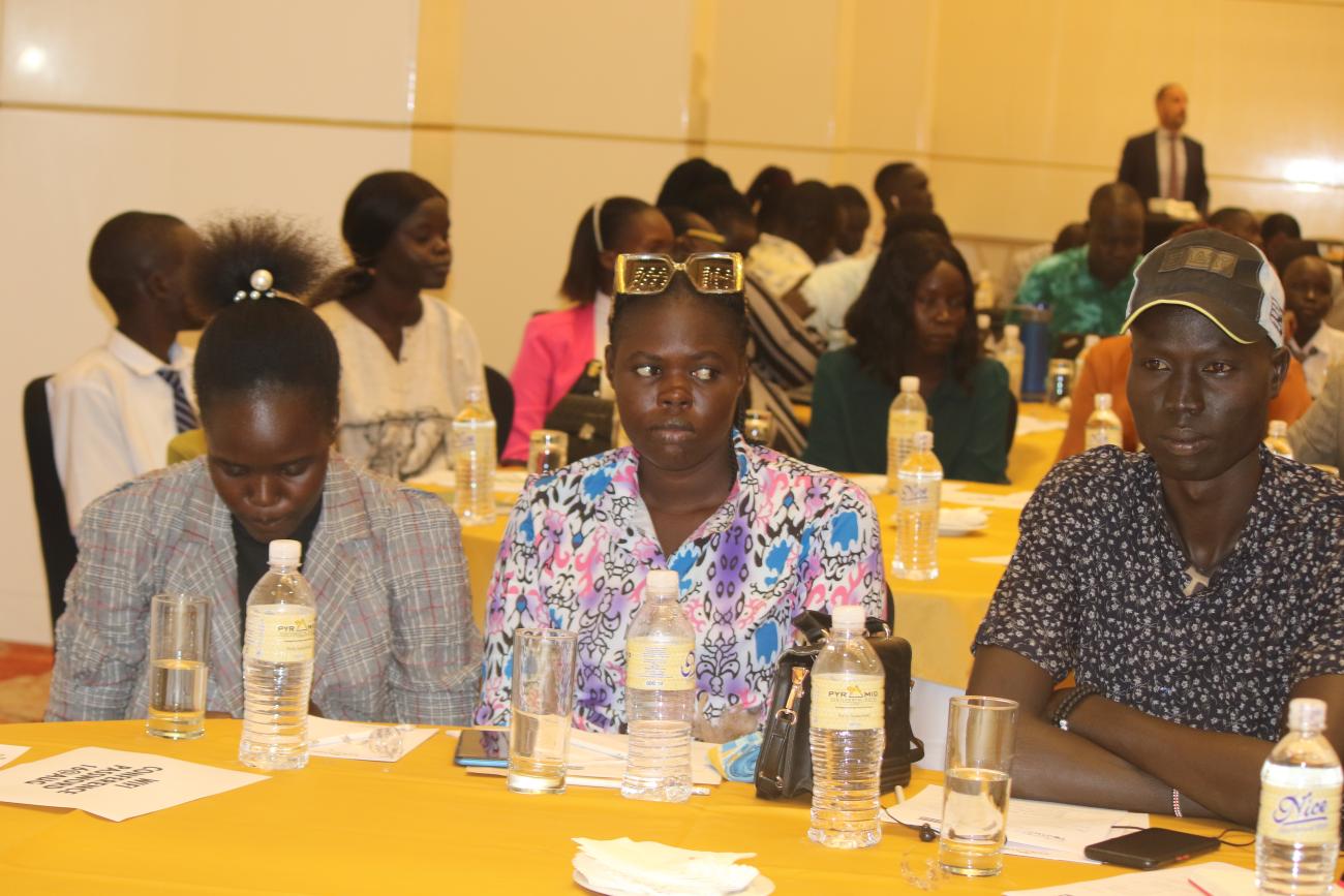 participants at the youth dialogue