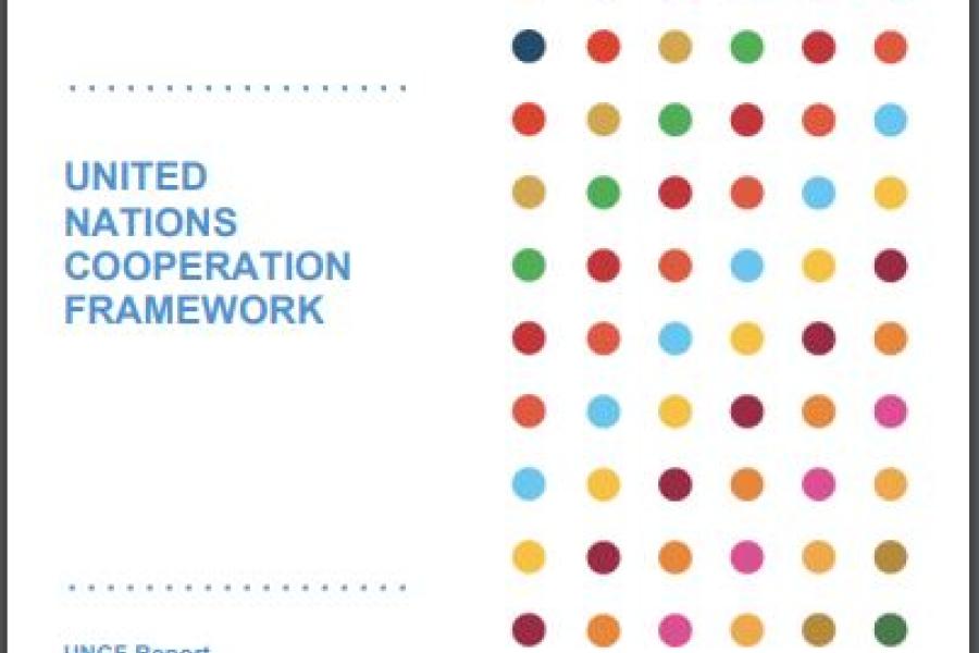 United Nations Cooperation Framework (UNCF) 2019 Annual Report United ...