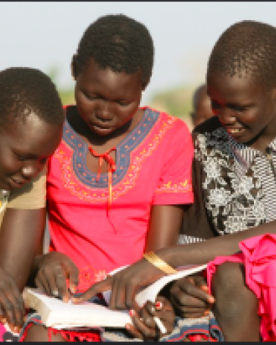 Children supporting each other to learn and become empowered citizens