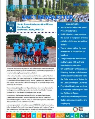 UNCT Newsletter, May edition
