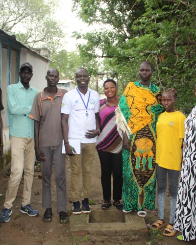 Participants at a recent PBF assessment mission