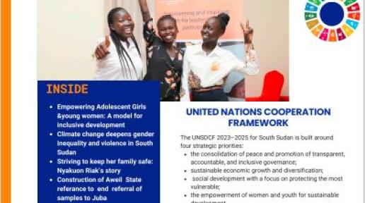 UNCT Newsletter Q1Cover page